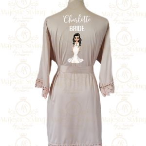 Dolly Collection - Robe (Satin Lace) Curvy Bride
