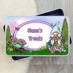 Gardening Gnome Tin