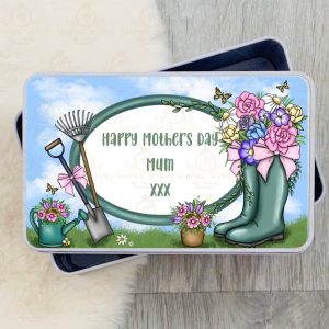 Gardening Themed Tin