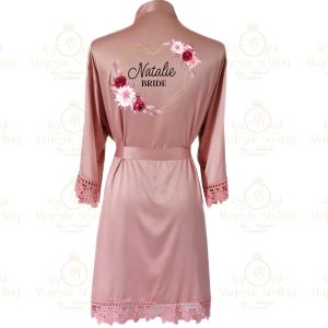 Imelda Collection - Robe Style 1 (Satin Lace)