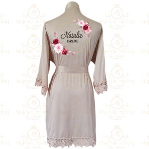 Imelda Collection - Robe Style 4 (Satin Lace)