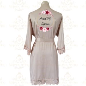 Imelda Collection - Robe Style 5 (Satin Lace)