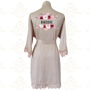 Imelda Collection - Robe Style 6 (Satin Lace)