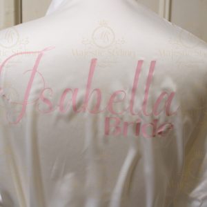 Isabella Collection - Robe (Satin Lace)