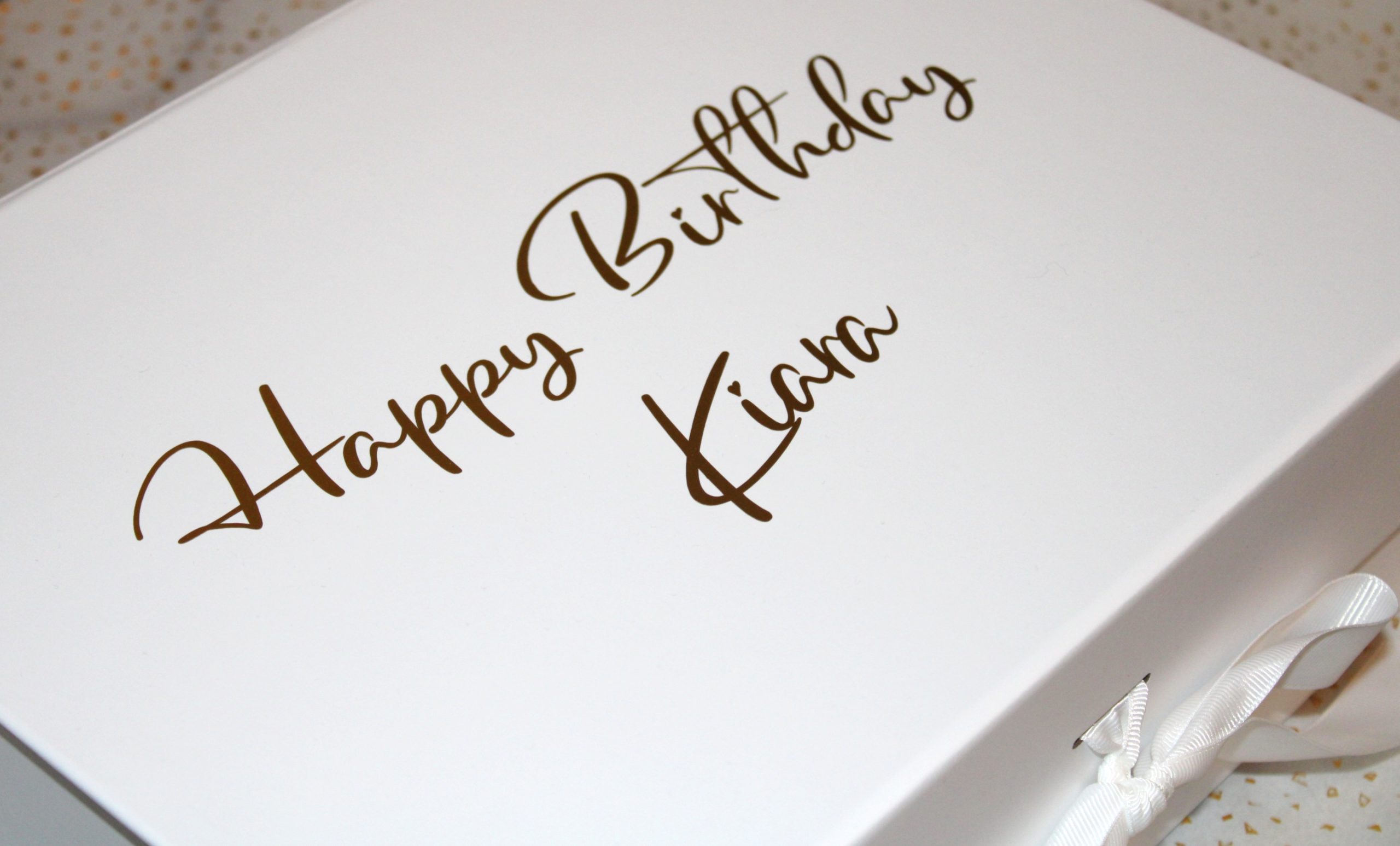 Large Personalised Gift Box