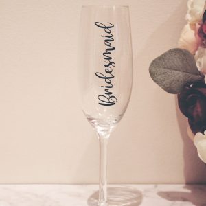 Personalised Champagne Flute