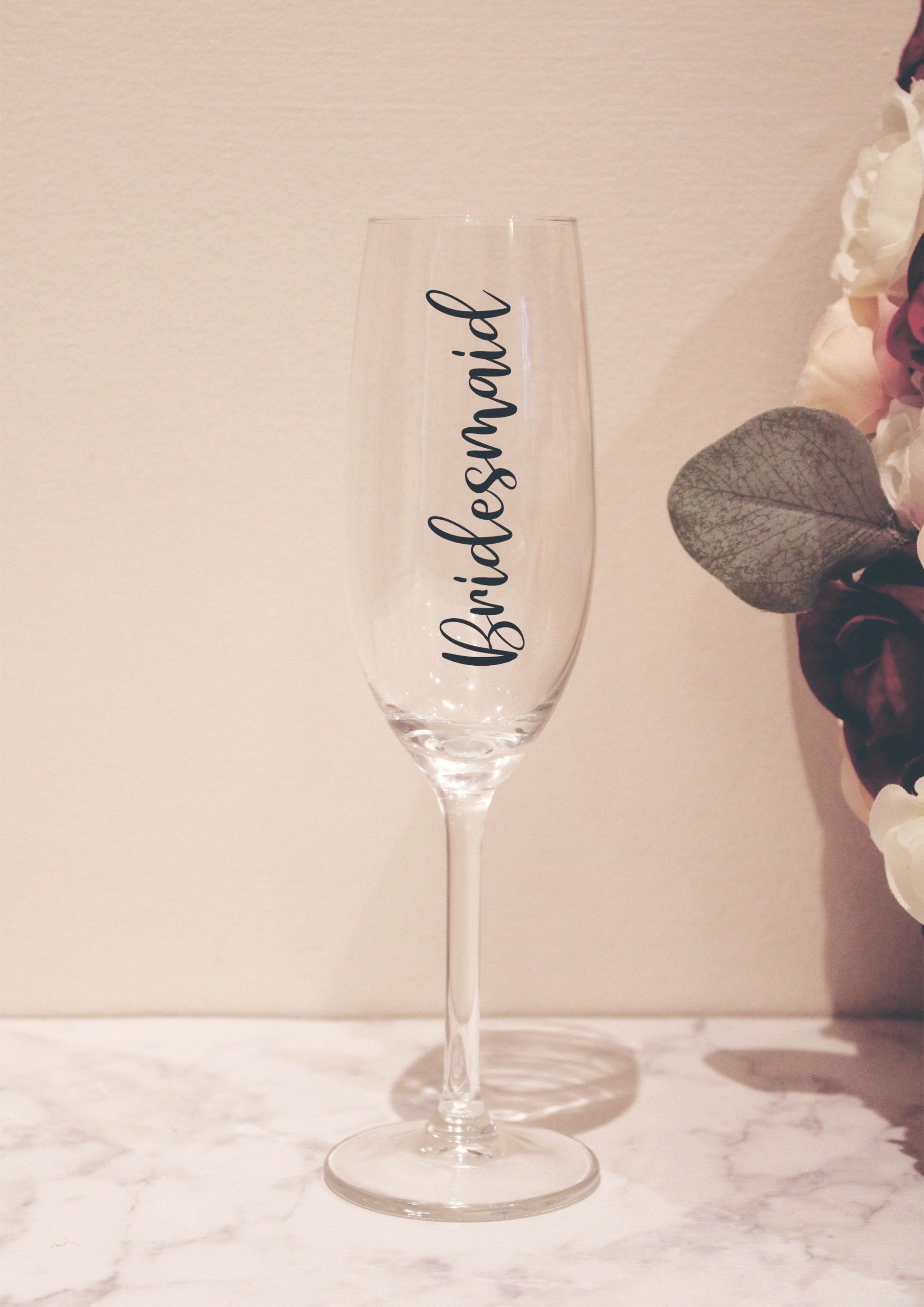 Personalised Champagne Flute