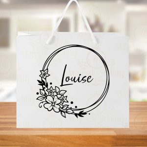 Louise - White Large Gift Bag