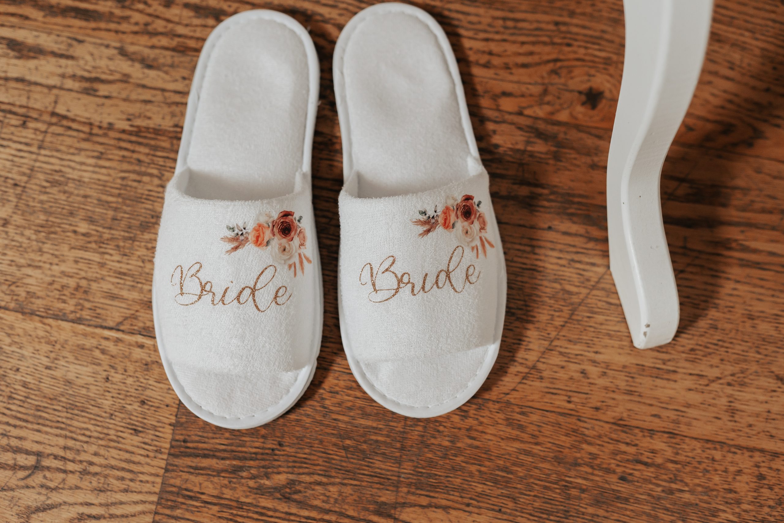 Autumn Floral Collection - Open Toe Slippers