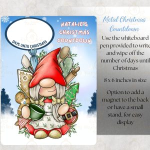 Baking Gnome Christmas Countdown