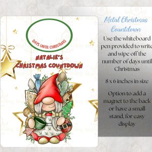 Baking Gnome (Stars) Christmas Countdown