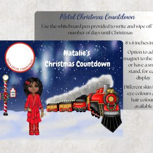 Christmas Train Countdown (Girl)