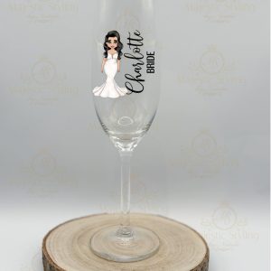 Dolly Collection - Champagne Glass (Curvy Bride)
