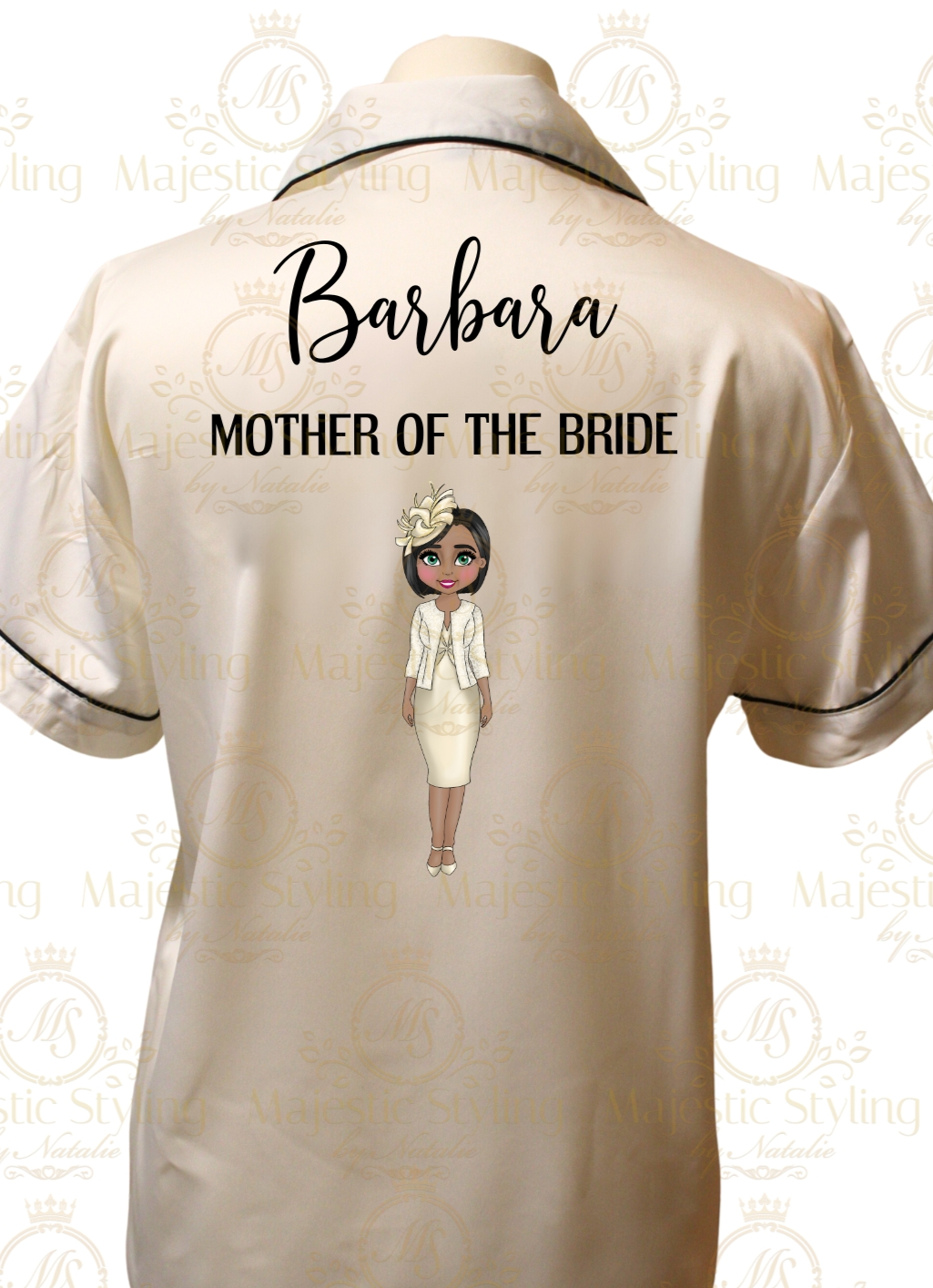 Dolly Collection - Pyjamas (Shorts) Mother of the Bride/Mature Bride