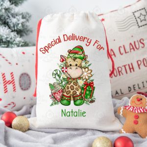 Elf Giraffe Sack