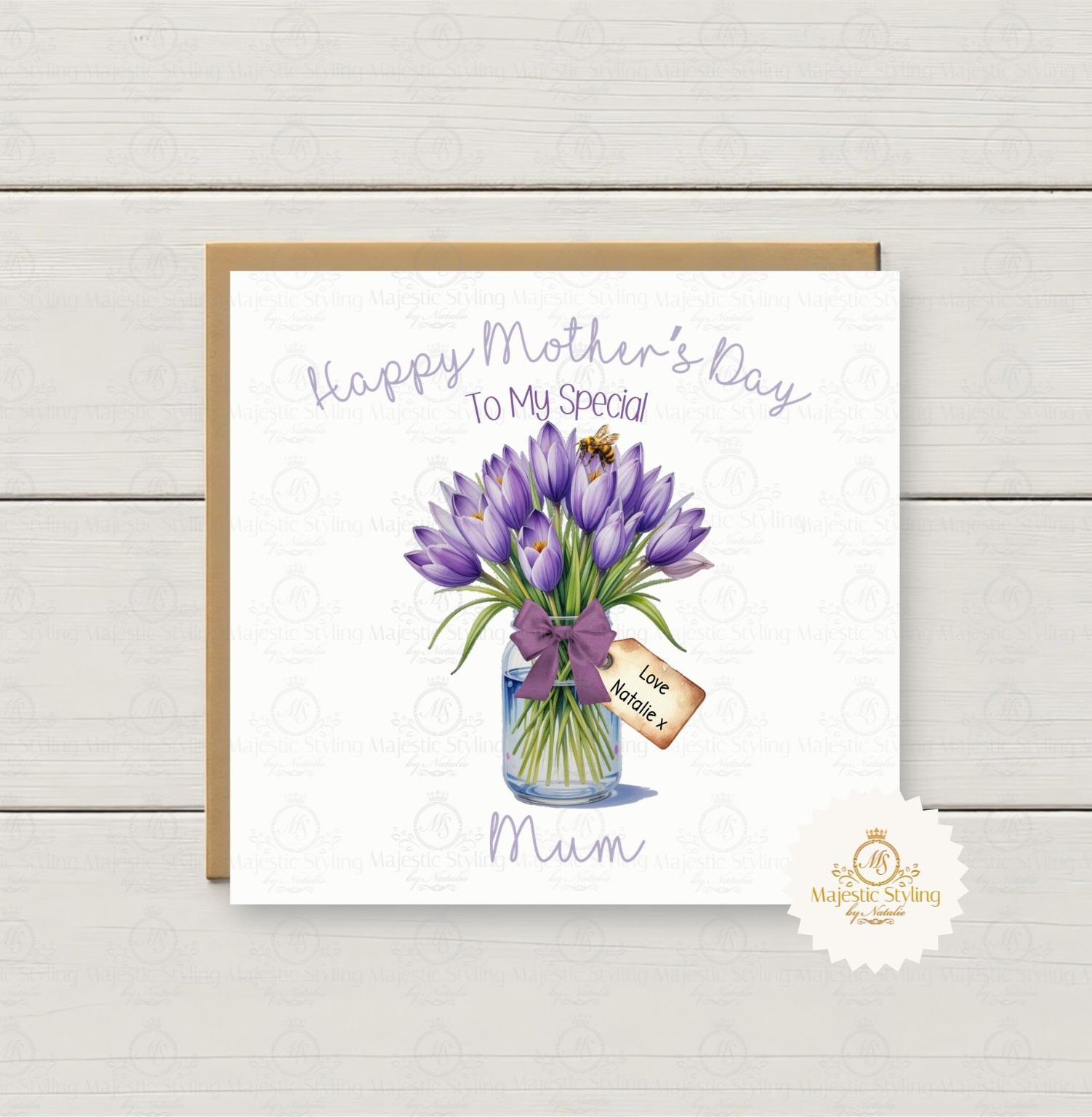 Floral Mother's Day Card - Image 2
