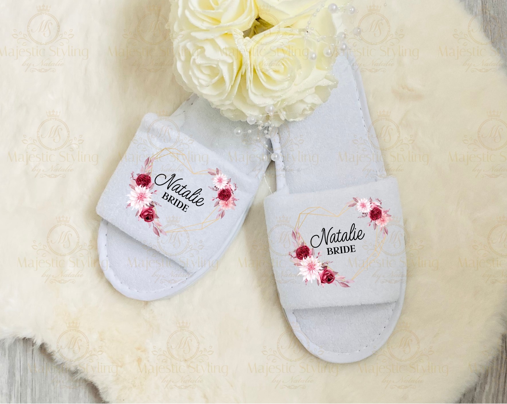 Imelda Collection - Open Toe Slippers