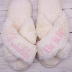 Isabella Collection - Cross Over Lux Slippers