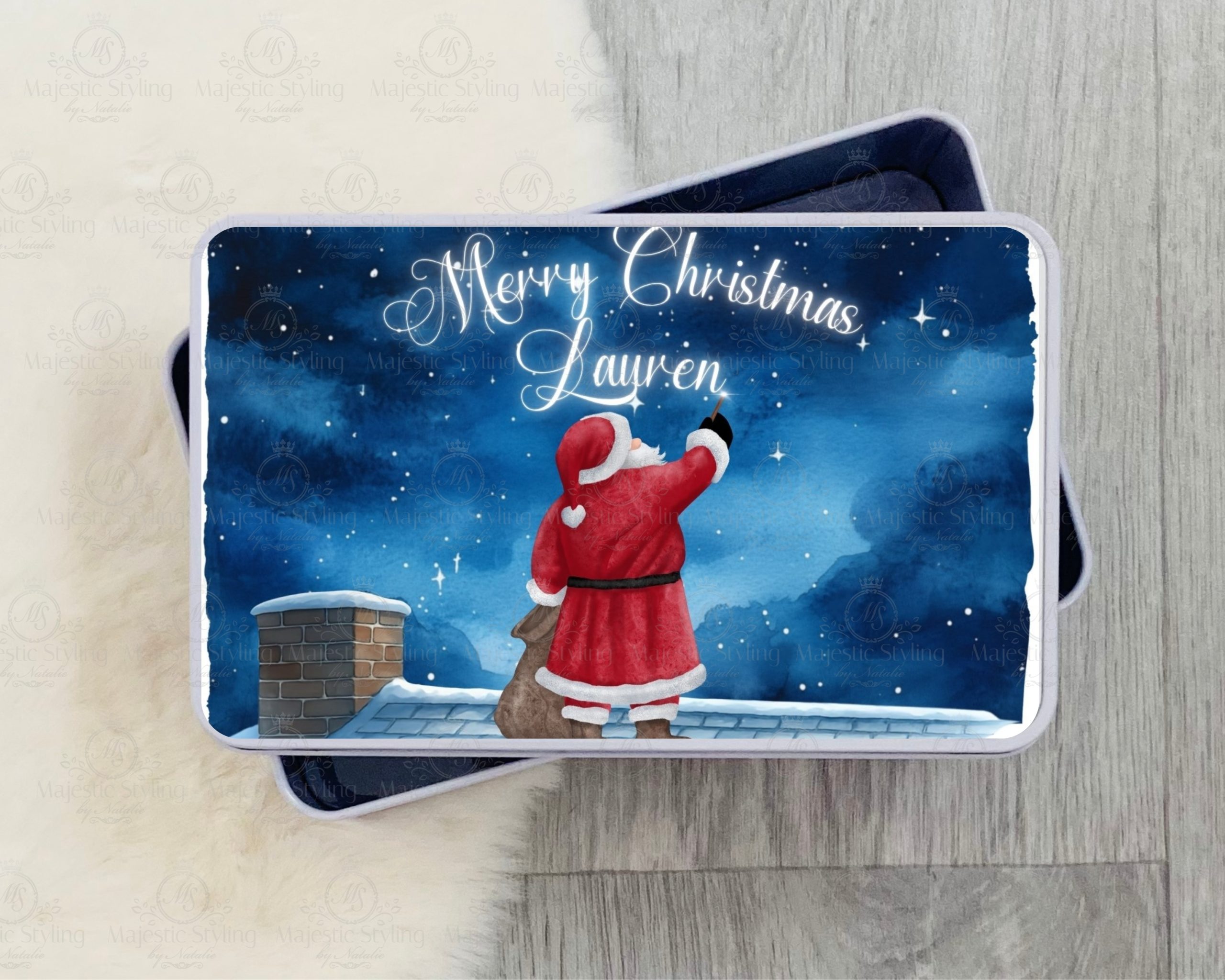 Message From Santa Tin