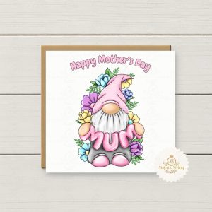 Mother's Day Gnome Card