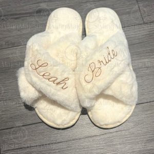 Personalised Cross Over Slippers