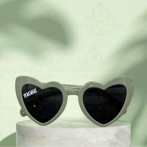 Personalised Heart Shaped Sunglasses