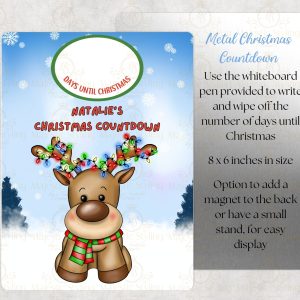 Reindeer Christmas Countdown