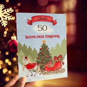 Santa's Sleigh Christmas Countdown