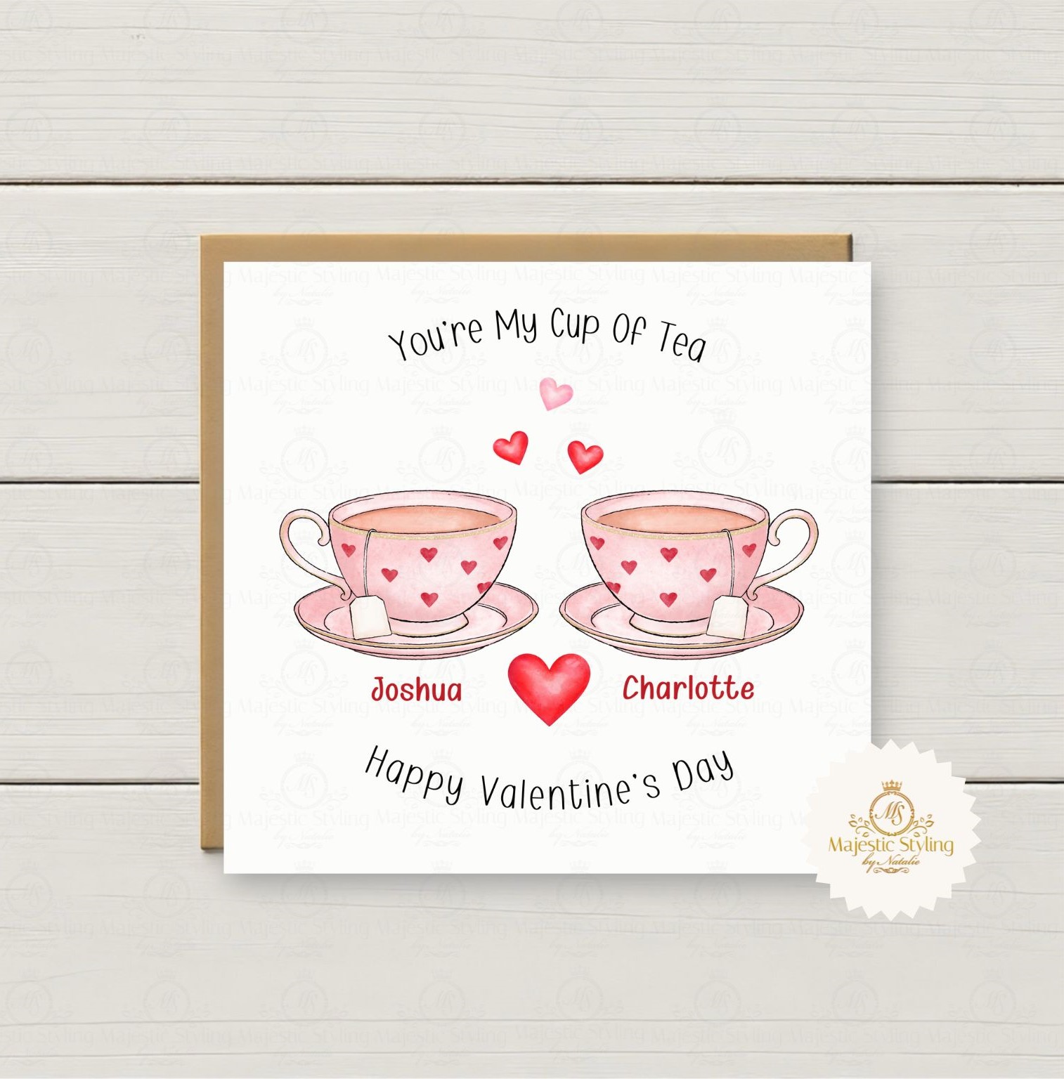 You're My Cup Of Tea Card - Image 2